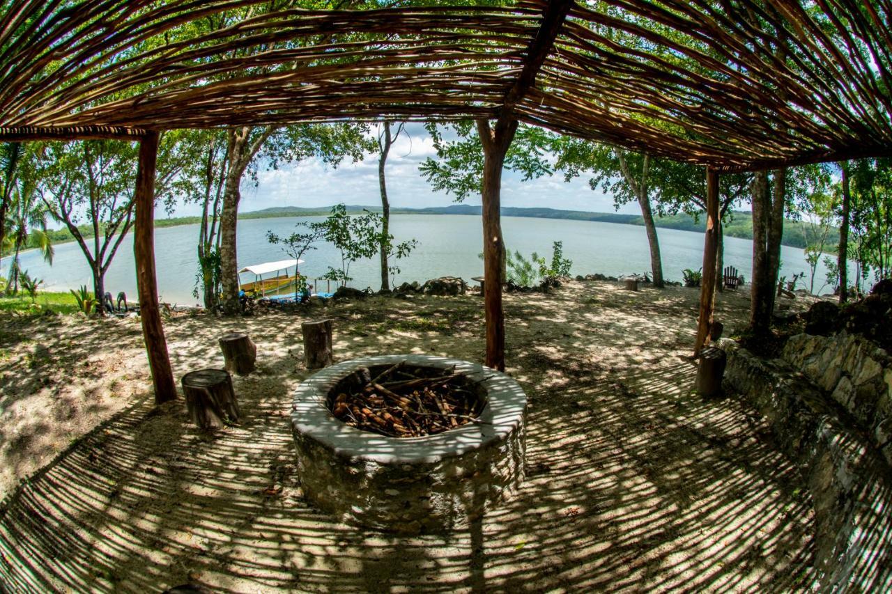 Ecolodge El Sombrero Laguna Yaxha Exterior foto